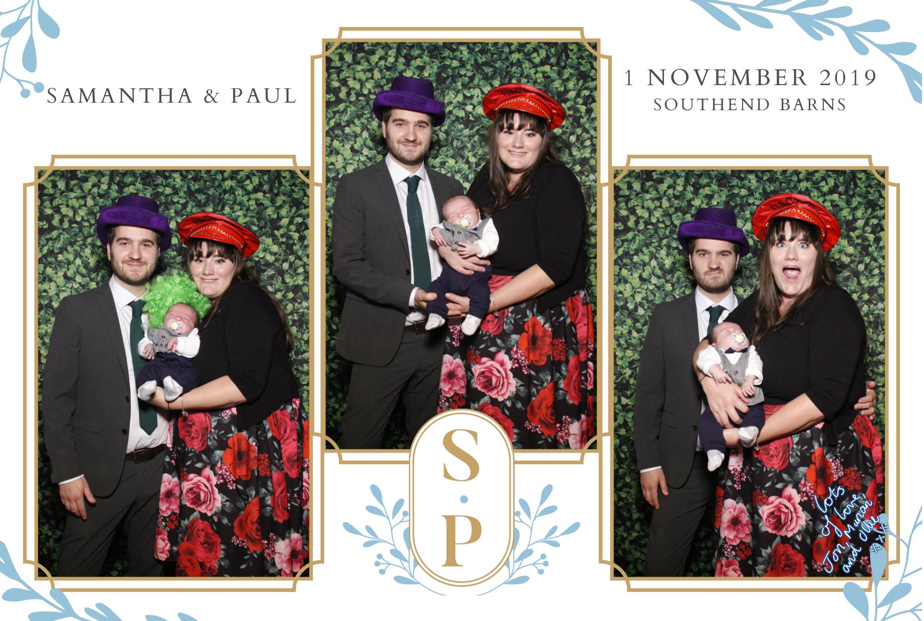 Paul and Samantha's Wedding | View more photos from the event at gallery.myphotoboothexperience.co.uk/u/MyPhotoBoothExperienceLtd/Paul-and-Samanthas-Wedding